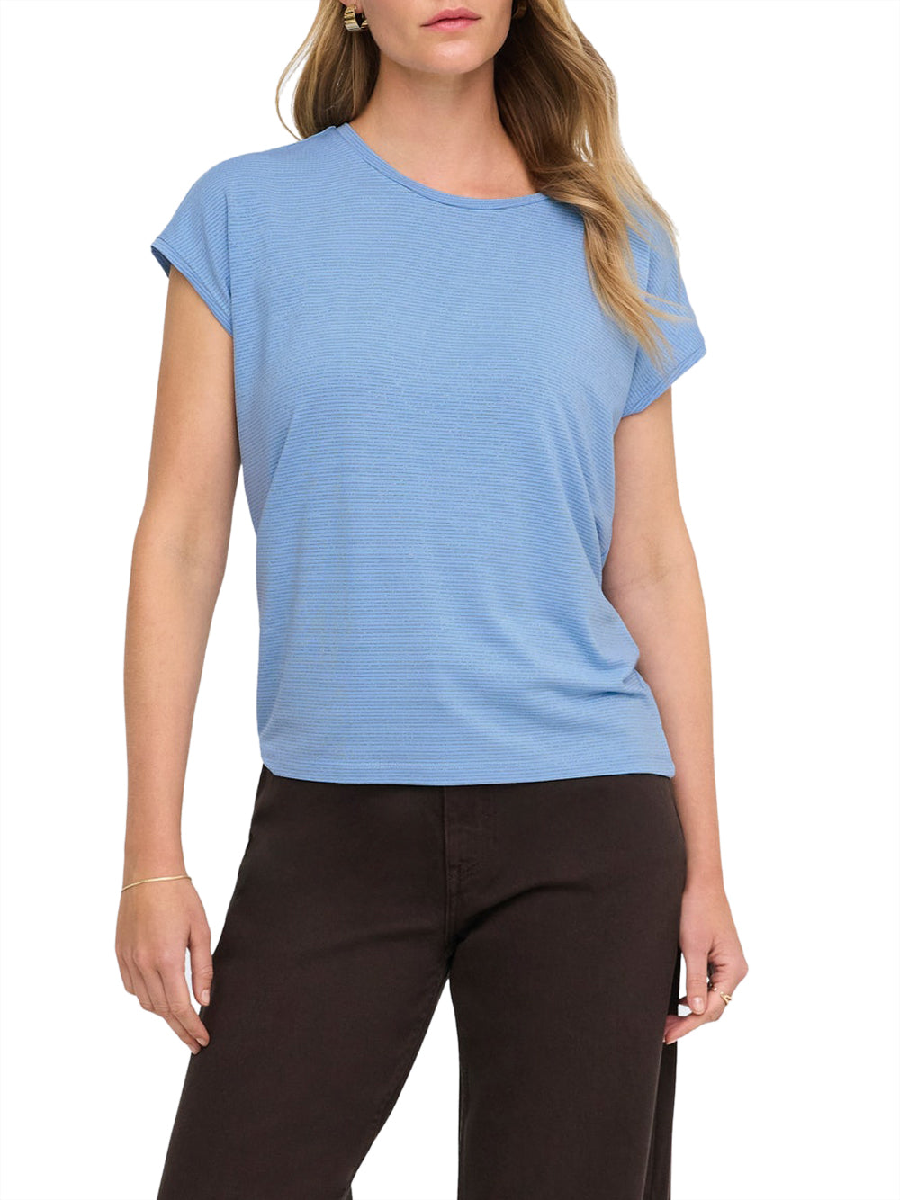 ONLY DROP 1 T-Shirt Onlclaudia Only - Blu