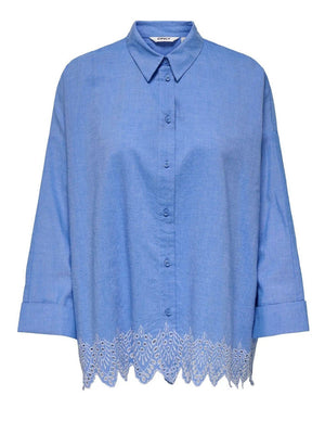 ONLY DROP 1 Camicia Onlgraces Only - Blu