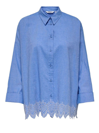 ONLY DROP 1 Camicia Onlgraces Only - Blu