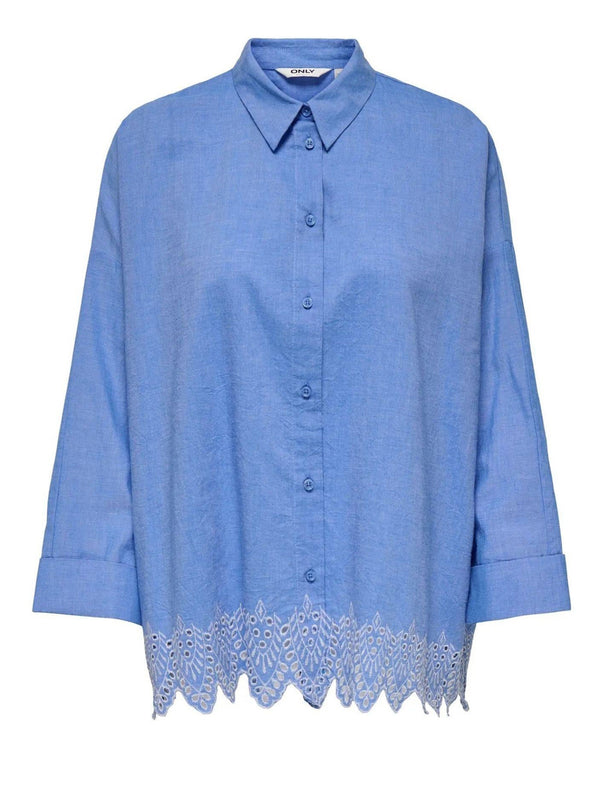 ONLY DROP 1 Camicia Onlgraces Only - Blu