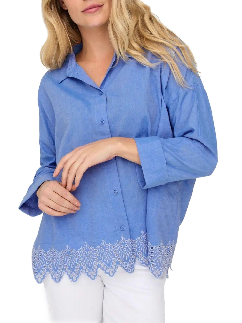 ONLY DROP 1 Camicia Onlgraces Only - Blu
