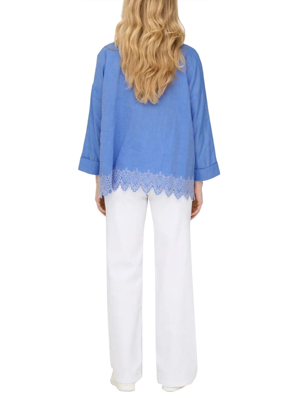 ONLY DROP 1 Camicia Onlgraces Only - Blu
