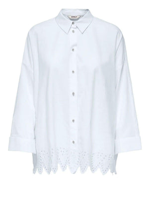 ONLY DROP 1 Camicia Onlgraces Only - Bianco