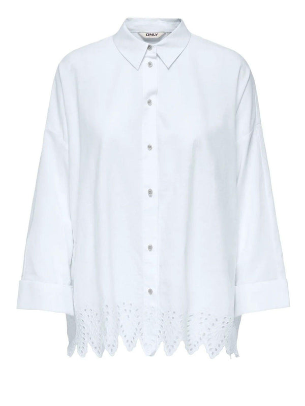 ONLY DROP 1 Camicia Onlgraces Only - Bianco