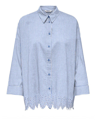 ONLY DROP 1 Camicia Onlgraces Only - Blu