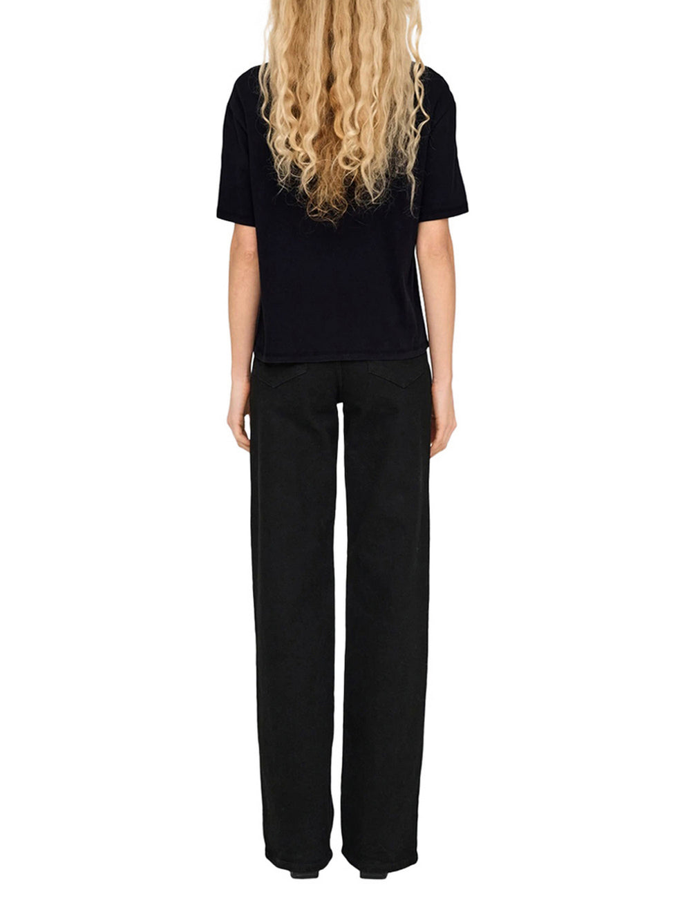 Only T-Shirt Only Onlvita - Nero
