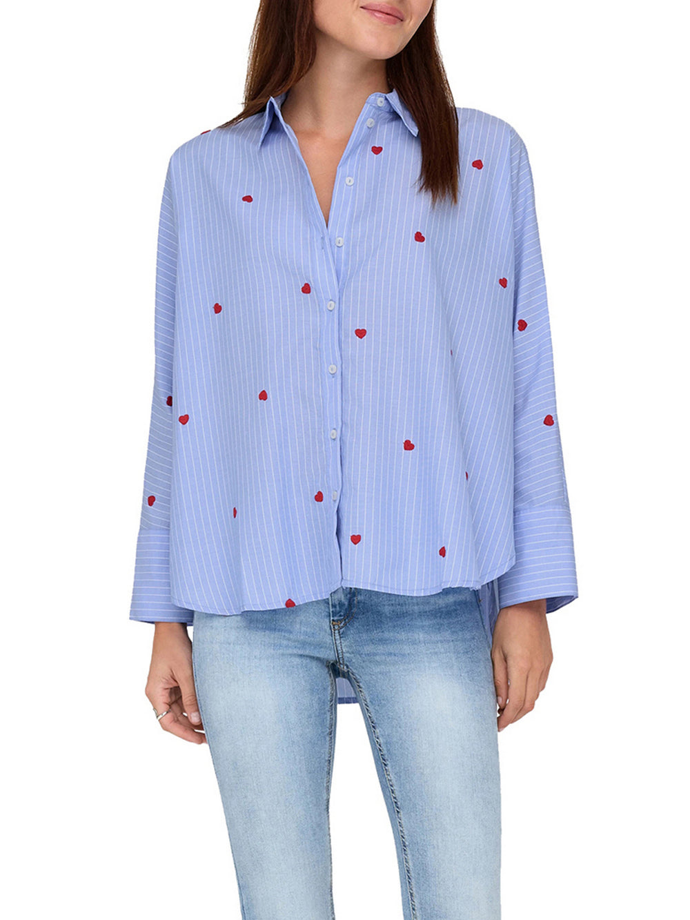 Only Camicia Only Onlnew - Celeste