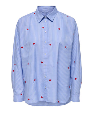 Only Camicia Only Onlnew - Celeste