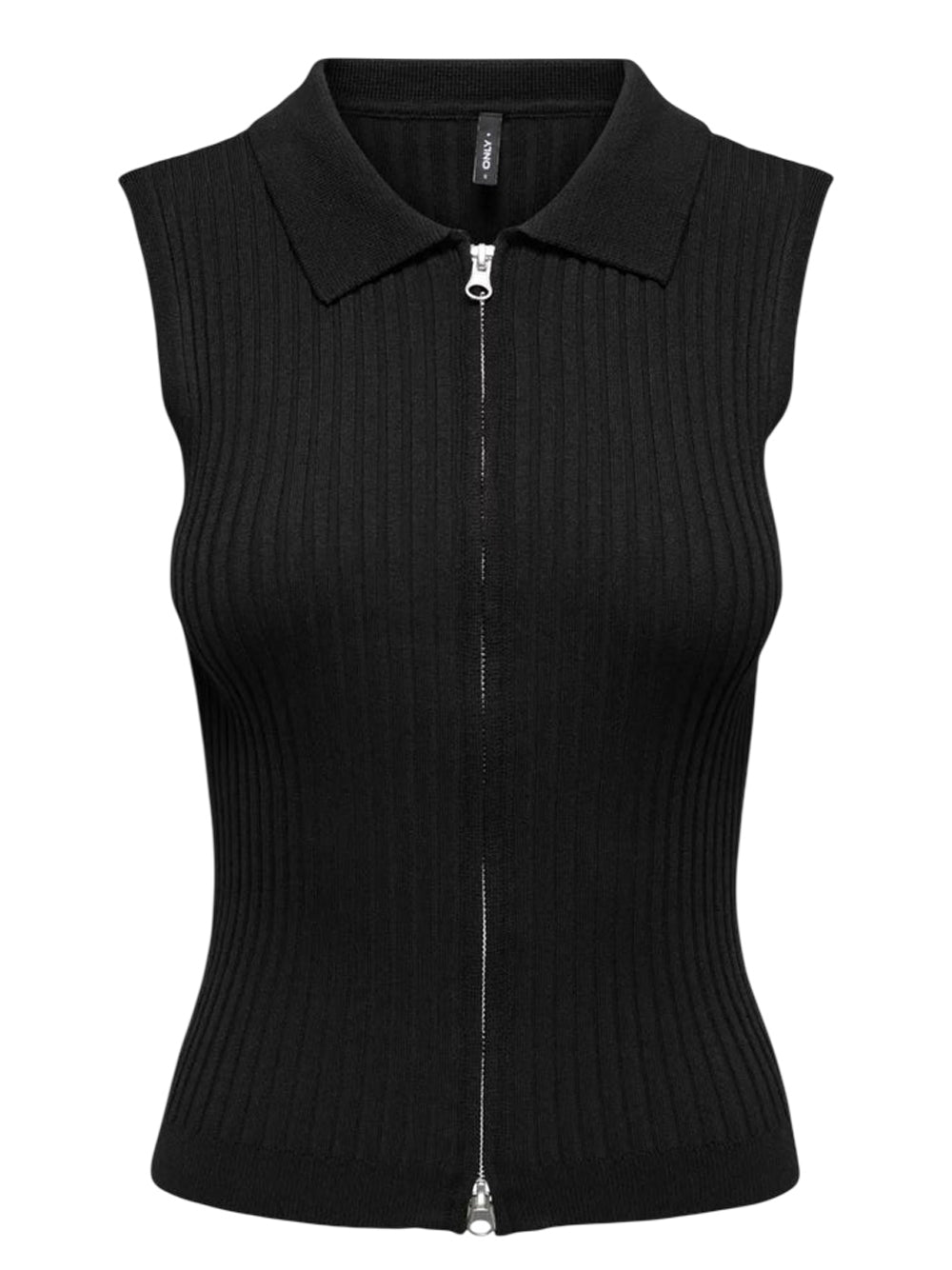 ONLY DROP 1 Gilet Only Onlmeddi Life Zip -Nero