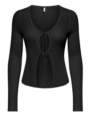ONLY DROP 1 Cardigan Only Onljuliette Life - Nero