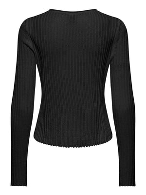 ONLY DROP 1 Cardigan Only Onljuliette Life - Nero