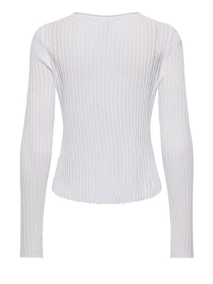 ONLY DROP 1 Cardigan Only Onljuliette Life - Bianco