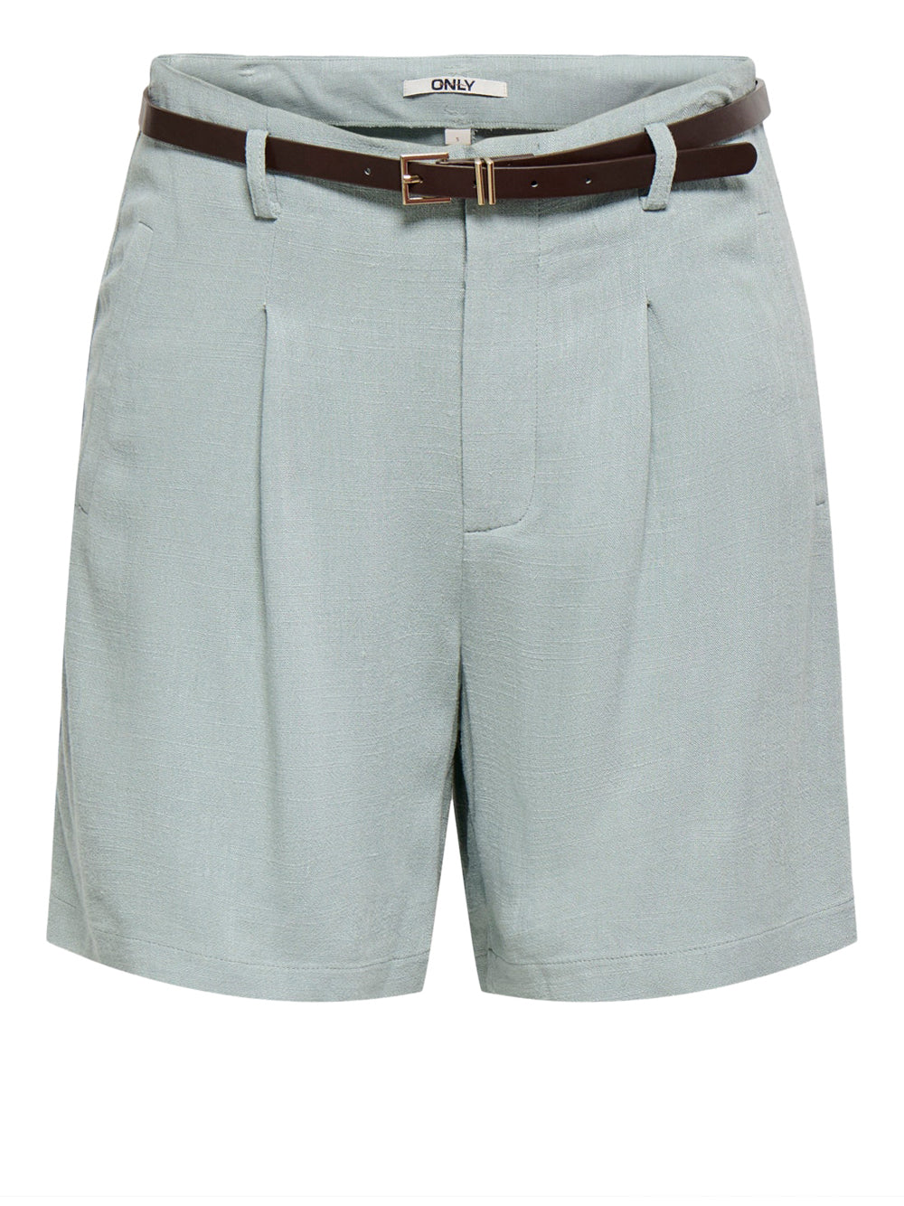 ONLY DROP 1 Bermuda Di Lino Onlsiesta Only - Turchese