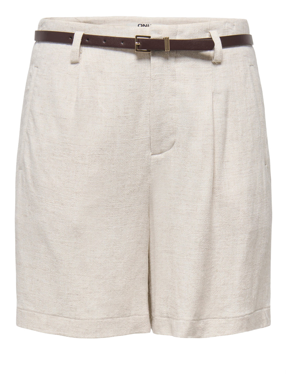 ONLY DROP 1 Bermuda Di Lino Onlsiesta Only - Beige