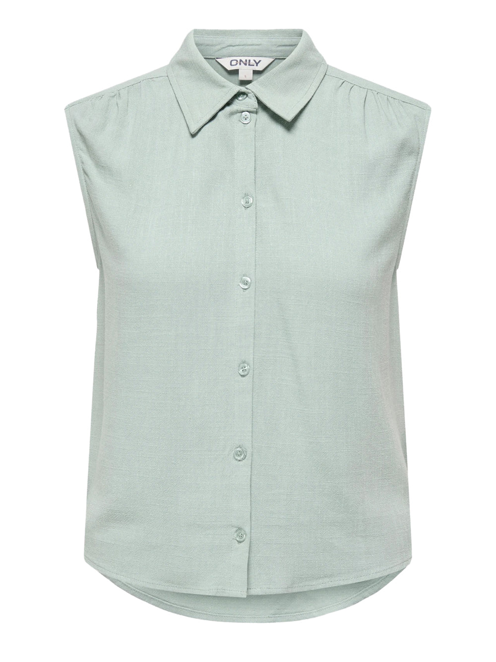 ONLY DROP 1 Camicia Onlsiesta Lino Only - Turchese