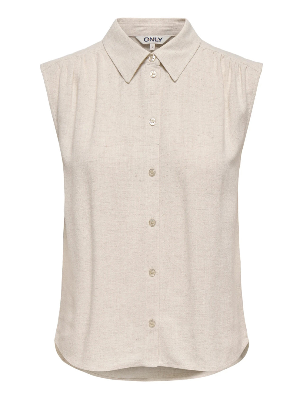 ONLY DROP 1 Camicia Onlsiesta Lino Only - Beige