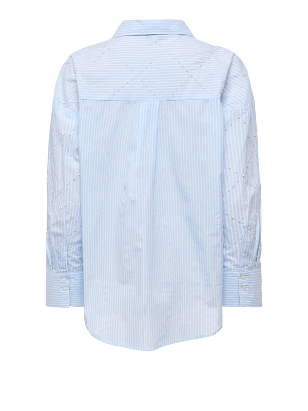 Only Camicia Only Onlzelena - Celeste