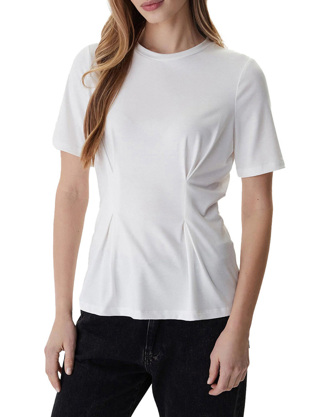 Only T-Shirt Only Onlelena - Bianco