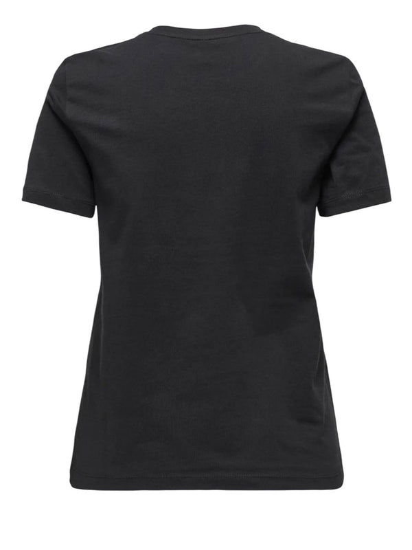 ONLY DROP 1 T-Shirt Only Onlenja Ss O Neck Pocket - Nero