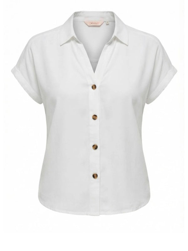 ONLY DROP 1 Camicia Only Onlgibsi Puori - Bianco
