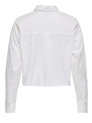 ONLY DROP 1 Camicia Onlriti Ls Pearl Only - Bianco