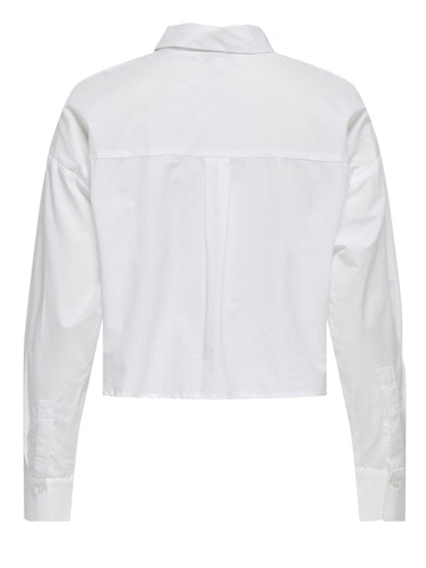 ONLY DROP 1 Camicia Onlriti Ls Pearl Only - Bianco