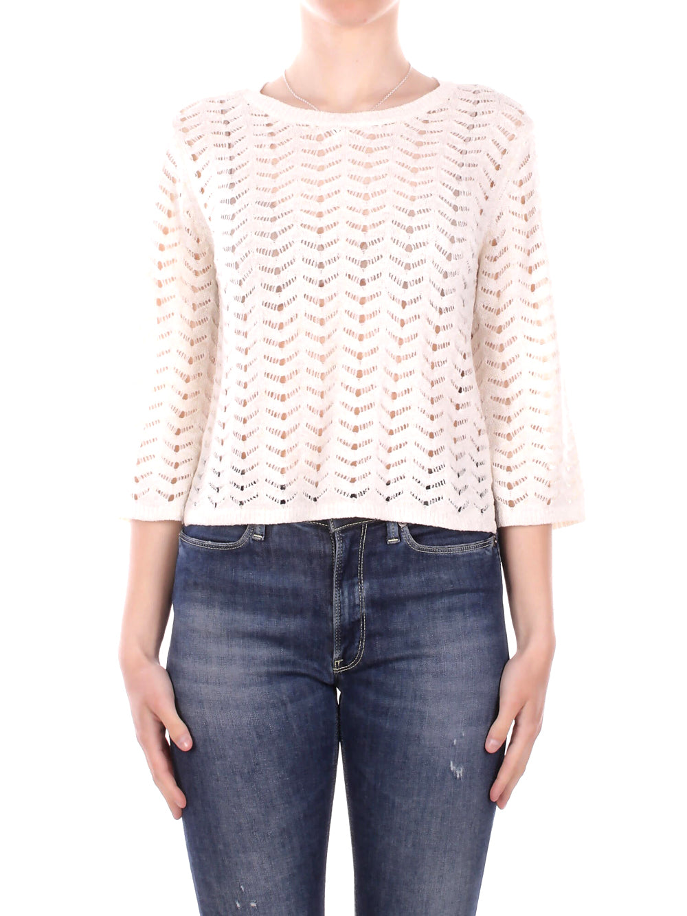 ONLY DROP 1 Maglia Onlsunny 3/4 Only - Avorio