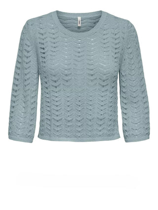 ONLY DROP 1 Maglia Onlsunny 3/4 Only - Grigio