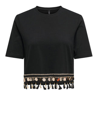 ONLY DROP 2 T-Shirt Onlfilippa Only - Nero