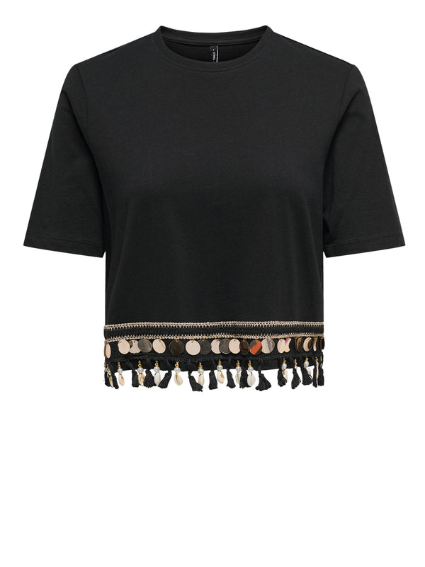 ONLY DROP 2 T-Shirt Onlfilippa Only - Nero