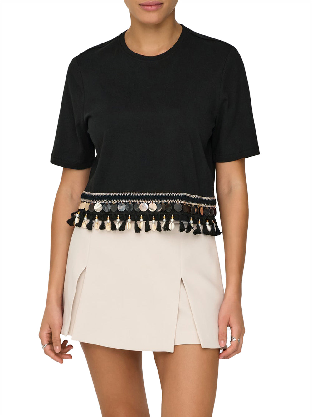 ONLY DROP 2 T-Shirt Onlfilippa Only - Nero
