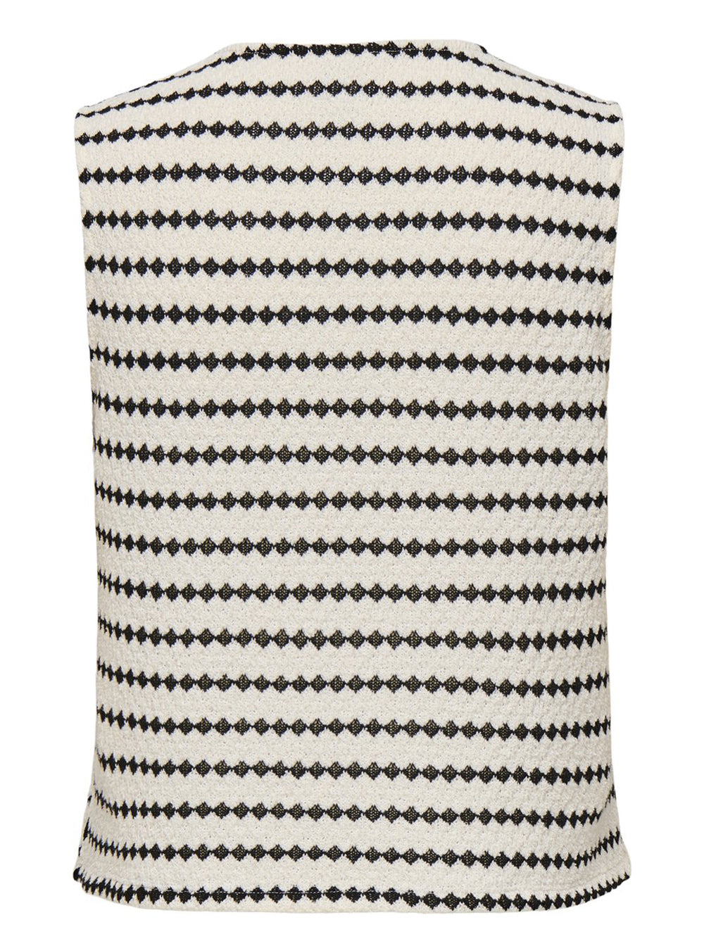 ONLY DROP 2 Gilet Only Onleva - Bianco/Nero