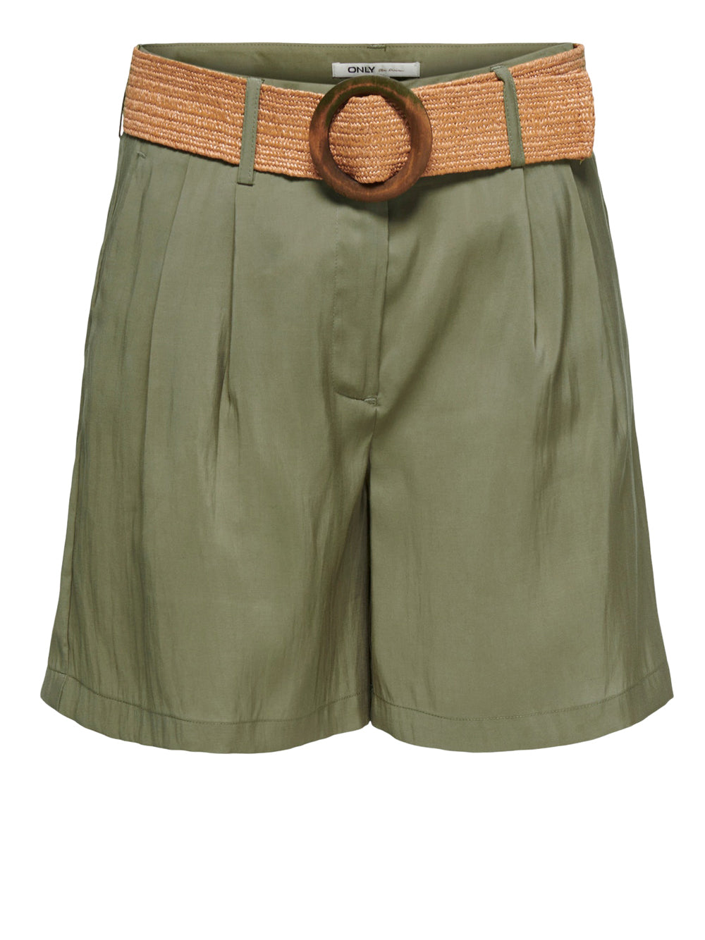 ONLY DROP 2 Shorts Onlibiza Vita alta Regular Fit Only - Verde
