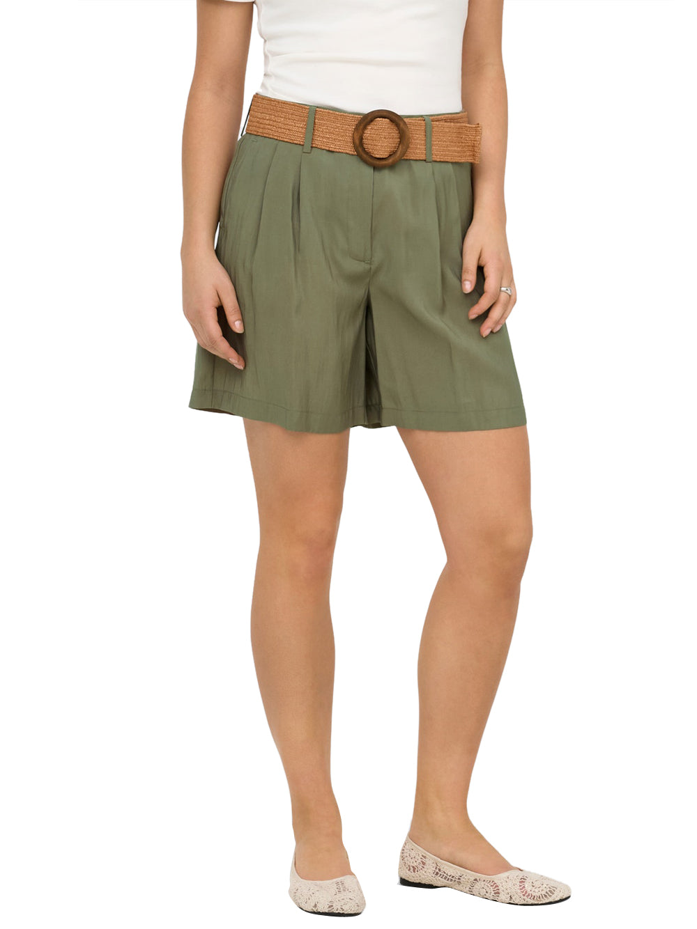 NATHI' LUXURY Pantalone Classico Donna - Polvere