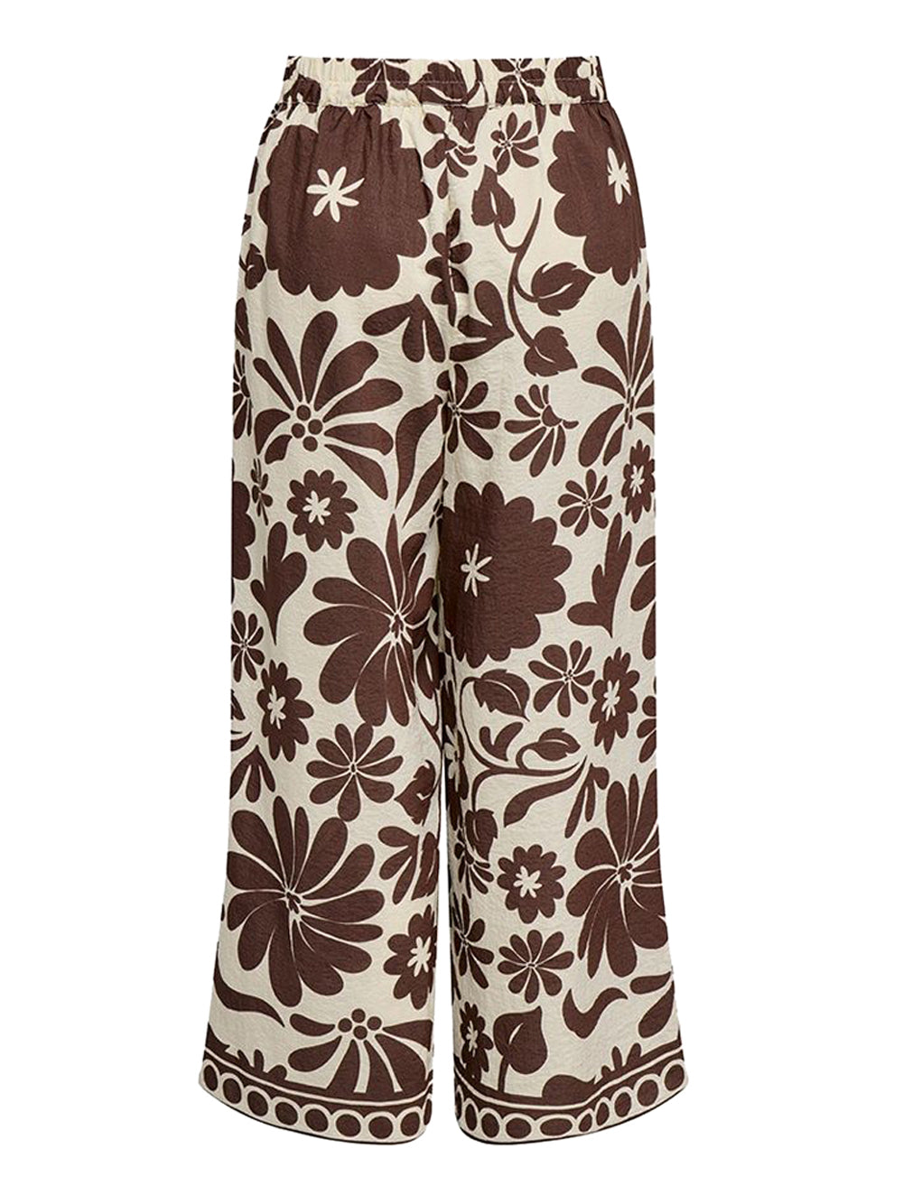 ONLY DROP 2 Pantalone Onlleila Elastic Culotte Only - Marrone