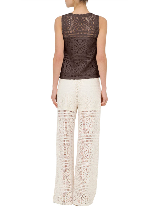 NATHI' LUXURY Pantalone Classico Donna - Polvere