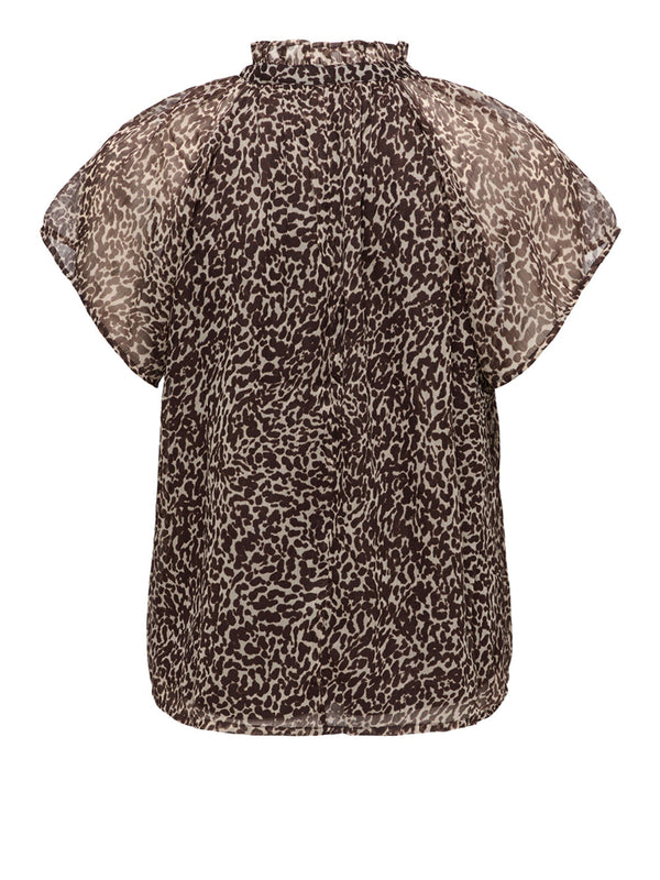 ONLY DROP 2 Camicia Onlleri Peninna Only - Cioccolato