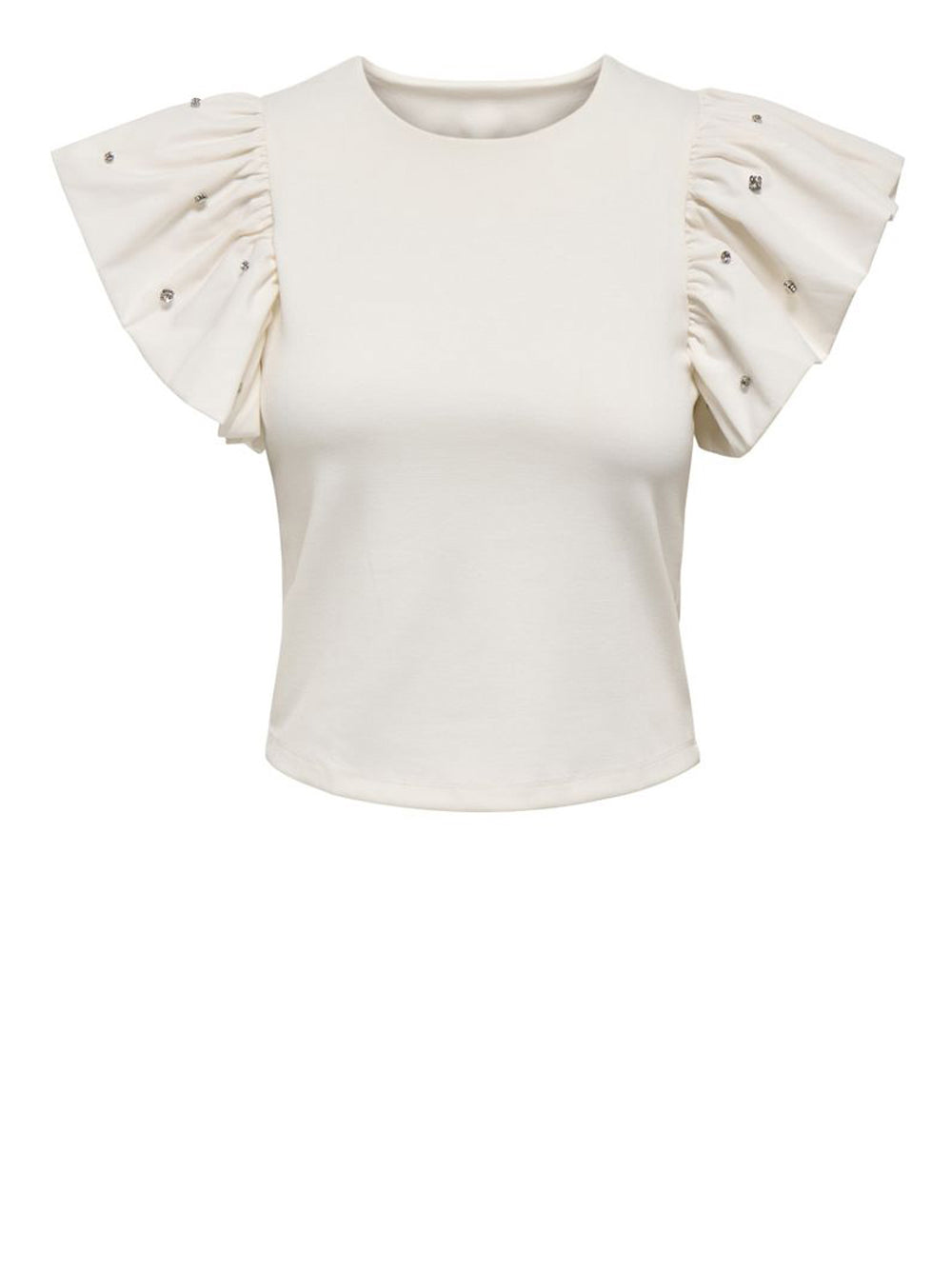 ONLY DROP 2 T-Shirt Onlmacy Ss Only - Bianco
