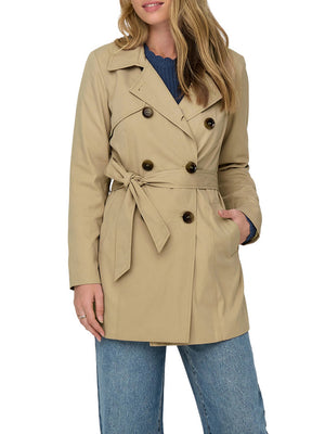 Only Trenchcoat Only Onlvalerie - Beige