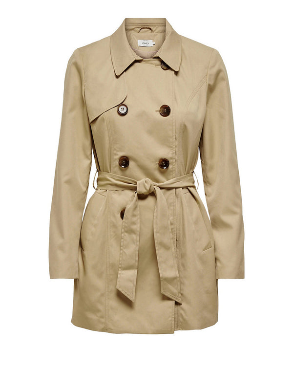 Only Trenchcoat Only Onlvalerie - Beige