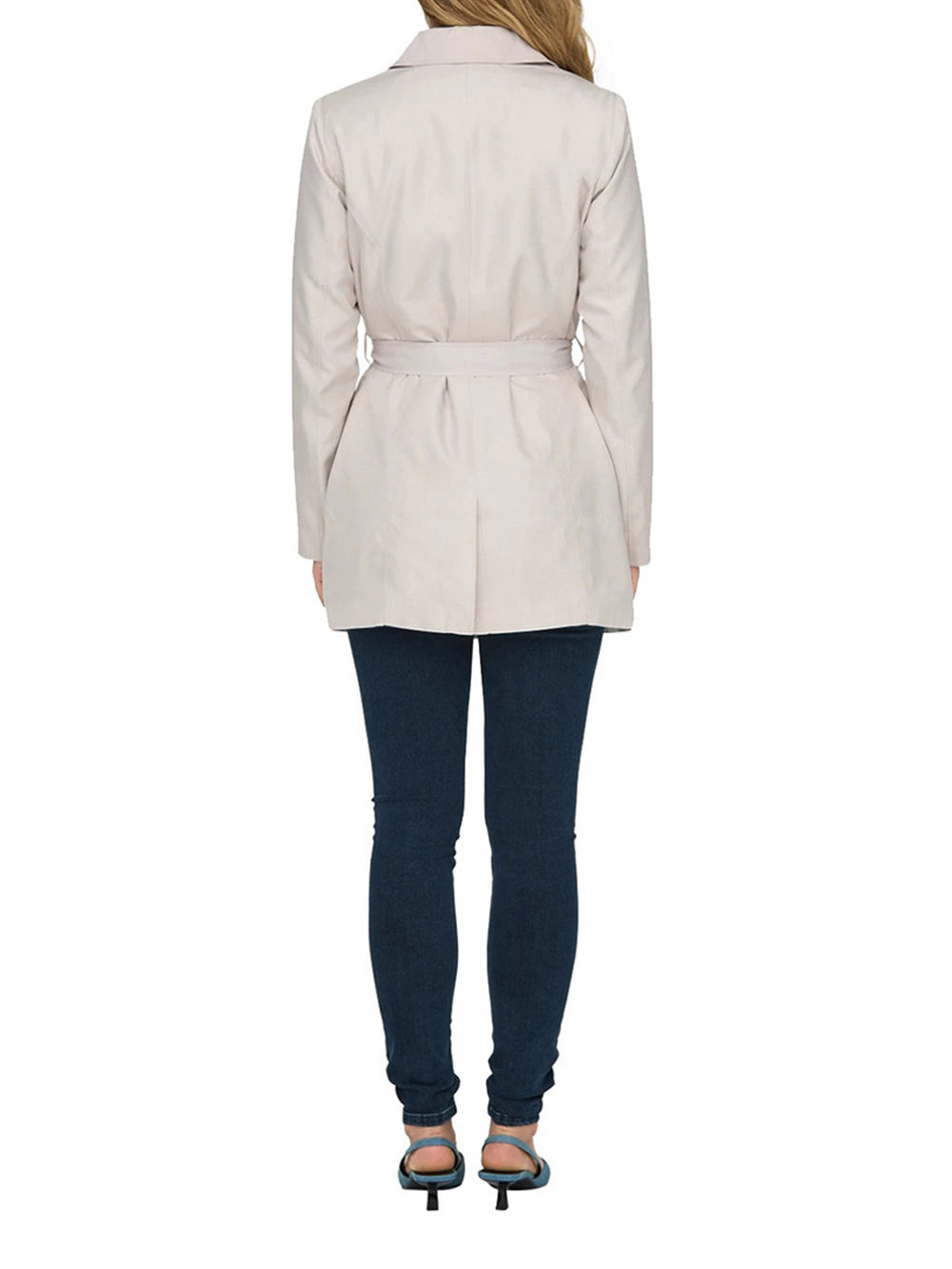 Only Trenchcoat Only Onlvalerie - Avorio