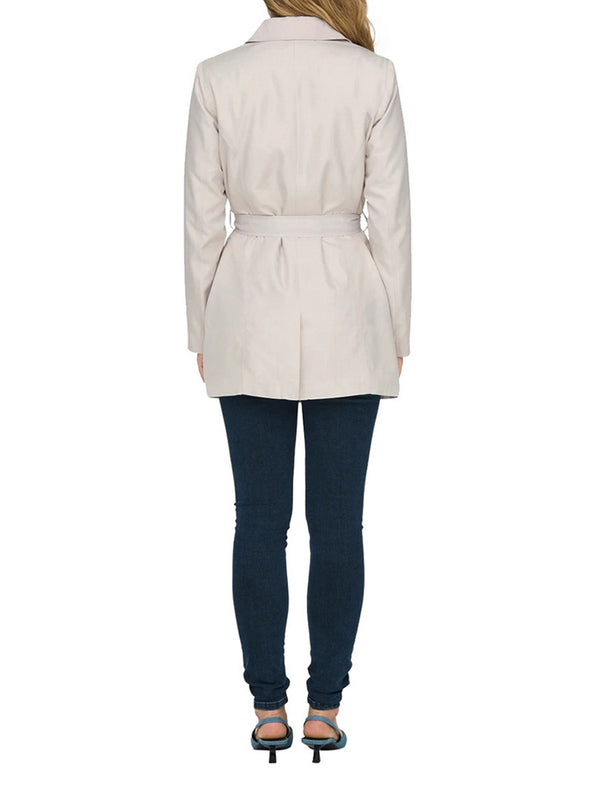 Only Trenchcoat Only Onlvalerie - Avorio