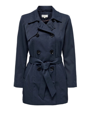 Only Trenchcoat Only Onlvalerie - Blu