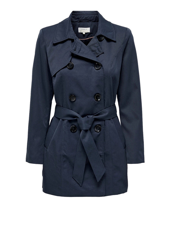 Only Trenchcoat Only Onlvalerie - Blu