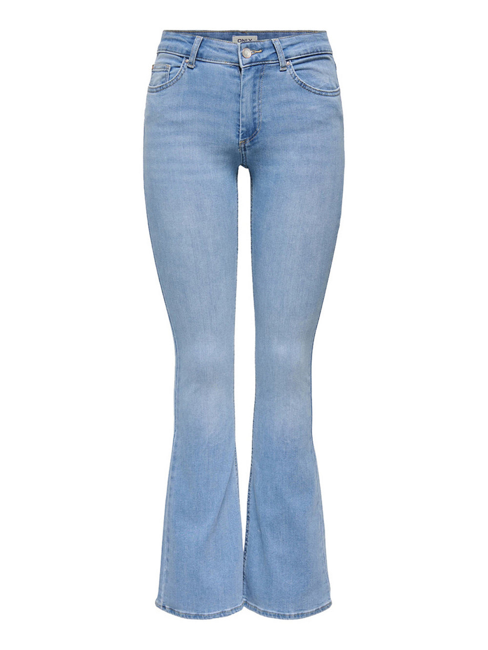 Only Jeans Only Onlblush Mid Flared Fit - Light Denim