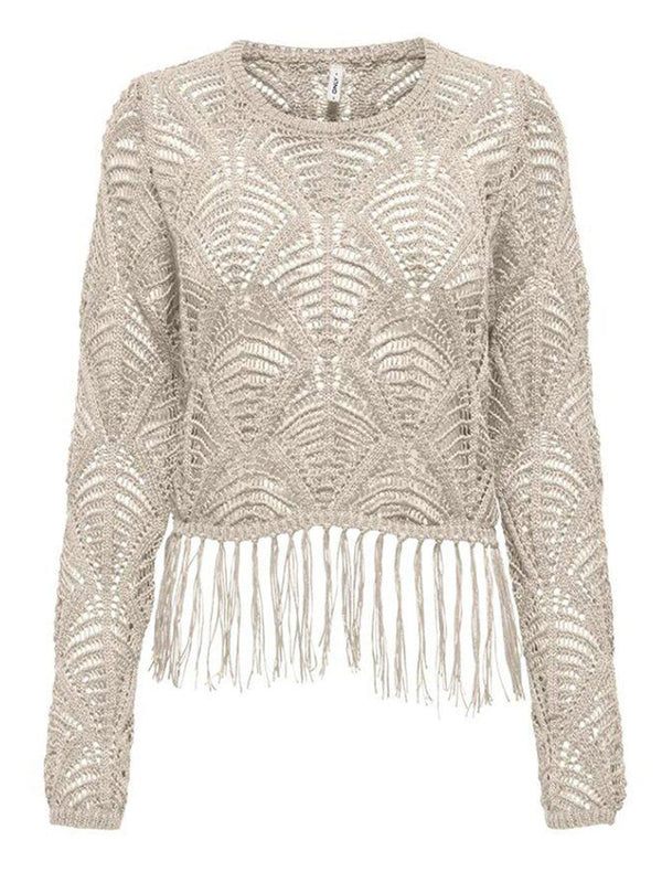 ONLY DROP 8 Maglia Onlleonie Only - Beige