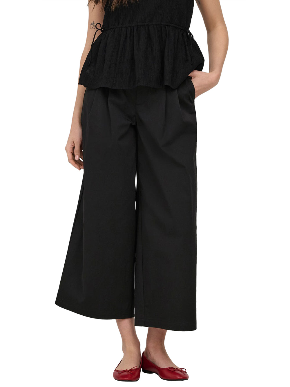 NATHI' LUXURY Pantalone Classico Donna - Polvere