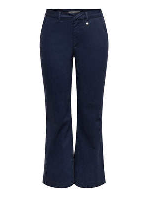 Only Pantalone Only Onlstella Flared Fit - Blu
