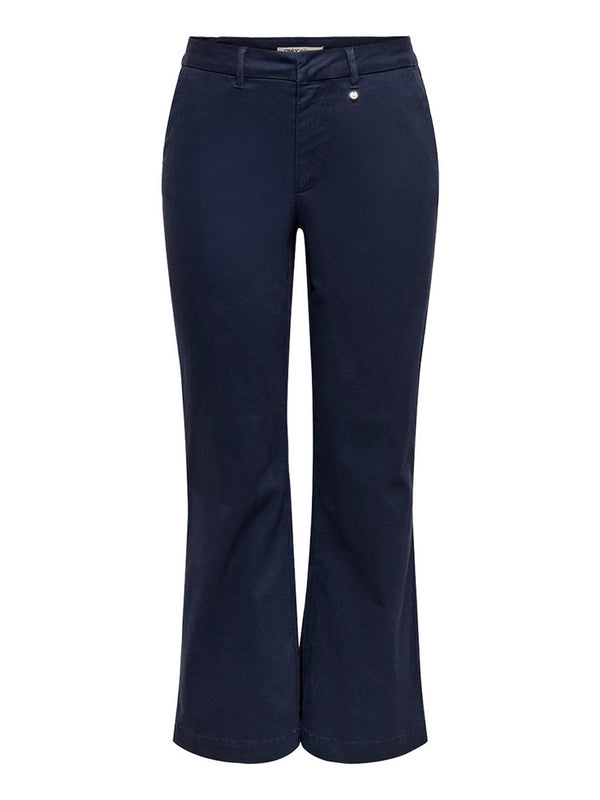 Only Pantalone Only Onlstella Flared Fit - Blu