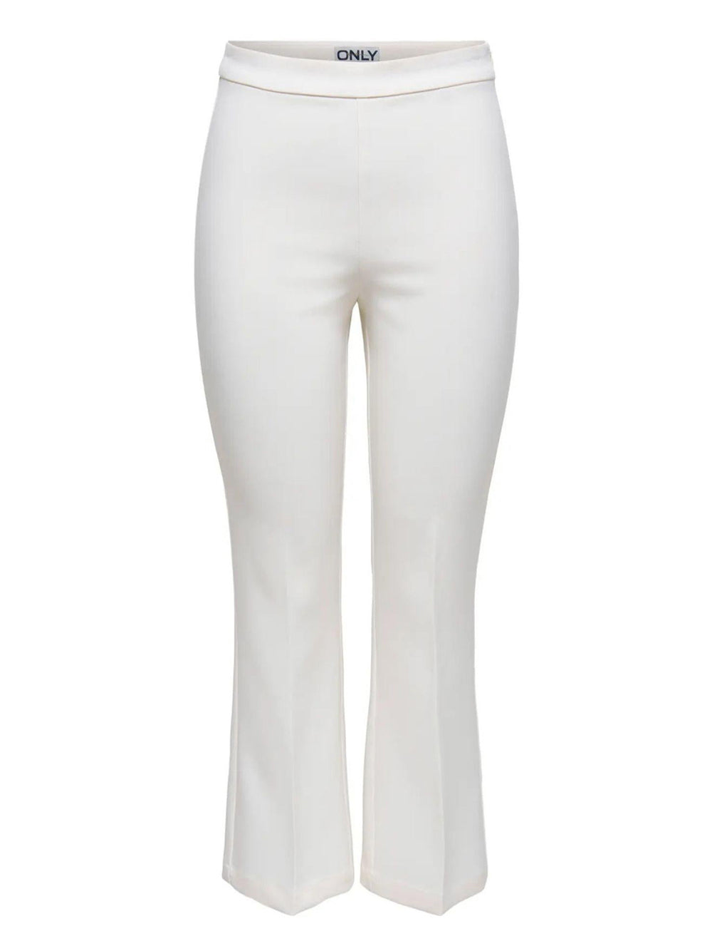 ONLY DROP 8 Pantalone Onlastrid Life Hw Kick Flare Only - Bianco